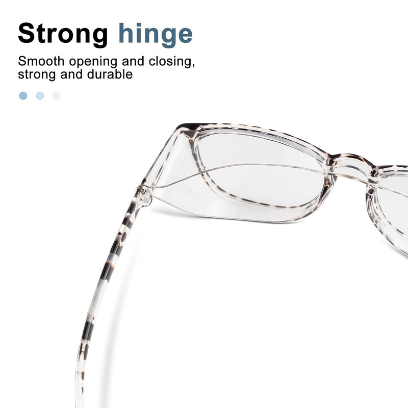 PAERDE Safety Glasses with Clear Anti Fog Scratch Resistant Wrap-Around