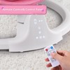 Bluetooth Baby Swing for Infants, Compact & Portable Pink Baby