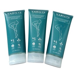 3 Varicyl Gel Para Piernas Con Várices 220ml Mentol