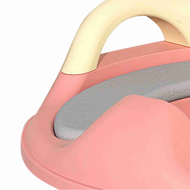 Kids Potty Training Seat Soft PU Cushion Splatter Proof Stable