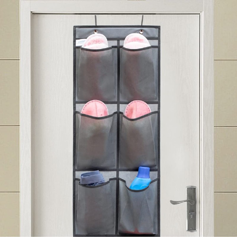 ANIZER Over The Narrow Door Shoe Organizer Hanging 6 Large