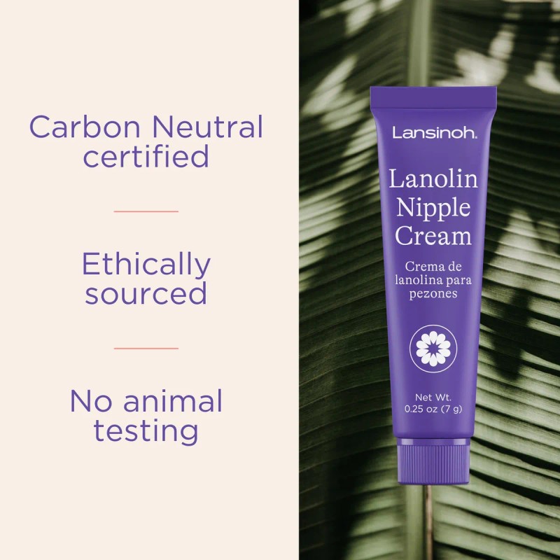 Crema De Lanolina Para Pezones Segura Para Bebés Lactantes E