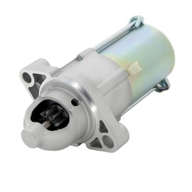 New Starter Motor Compatible with 2006-2012 Honda Accord 2.4L, 2006-2011 Civic 2.0L, 2007-2011 CR-V Element, 2006-2014 Acura TSX 2.4L,2007-2008 Acura Repalces 336-2059 SMU0428 31200R40A01 31200R41L01