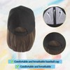 Doremi Wig Hat Synthetic Hat with Hair Adjustable with Hair