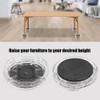 GOTOTOP Pack of 8 Furniture Coasters, Round Furniture Feet, Piano