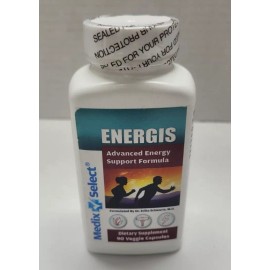 Medix Select ENERGIS  Advanced Energy Support  90 Veggie Capsules New & Sealed