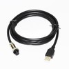 RIKYJIC USB to 5-Pin Aviation Connector Cable for Mad Catz