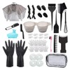 Kit de tinte de cabello de 42 piezas, cuenco para