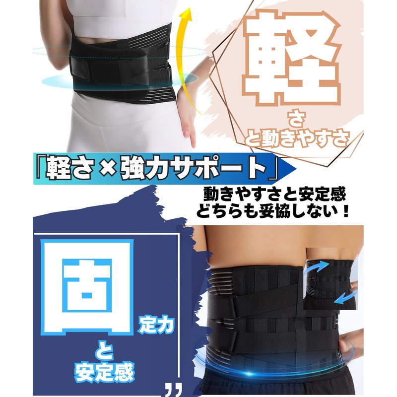 Capprecier Lower Back Support, Lower Back Pain Belt, Corset, Recommended