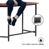 ivinta L-Shaped Computer Office Desk, Modern Gaming Corner Desk with