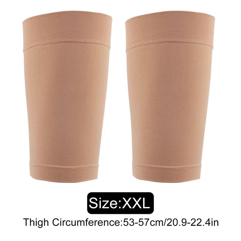 Thigh Compression Sleeves Elastic Breathable Promote Recovery Slimming Upper Leg