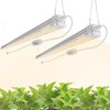 FREELICHT 2 Pack 4FT LED Grow Light with Timer, 40W
