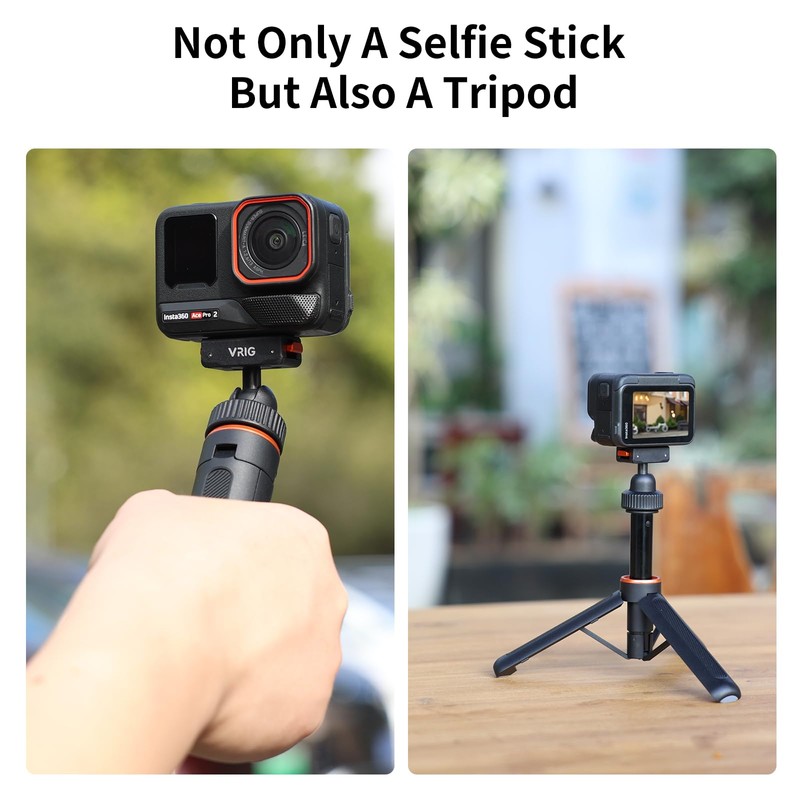 VRIG 15.9" X5 Extended Mini Camera Tripod for Insta360 Ace