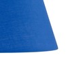 Set of 2 Royal Blue Fabric Table Lamp Shades, Lampshade