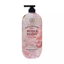 On The Body 온더바디 수퍼보타닉 바디워시 로즈앤피오니 900g 1개 / 약산성 바디클렌저 On The Body Superbotanic Body Wash Rose & Peony 900g / Mild Body Cleanser