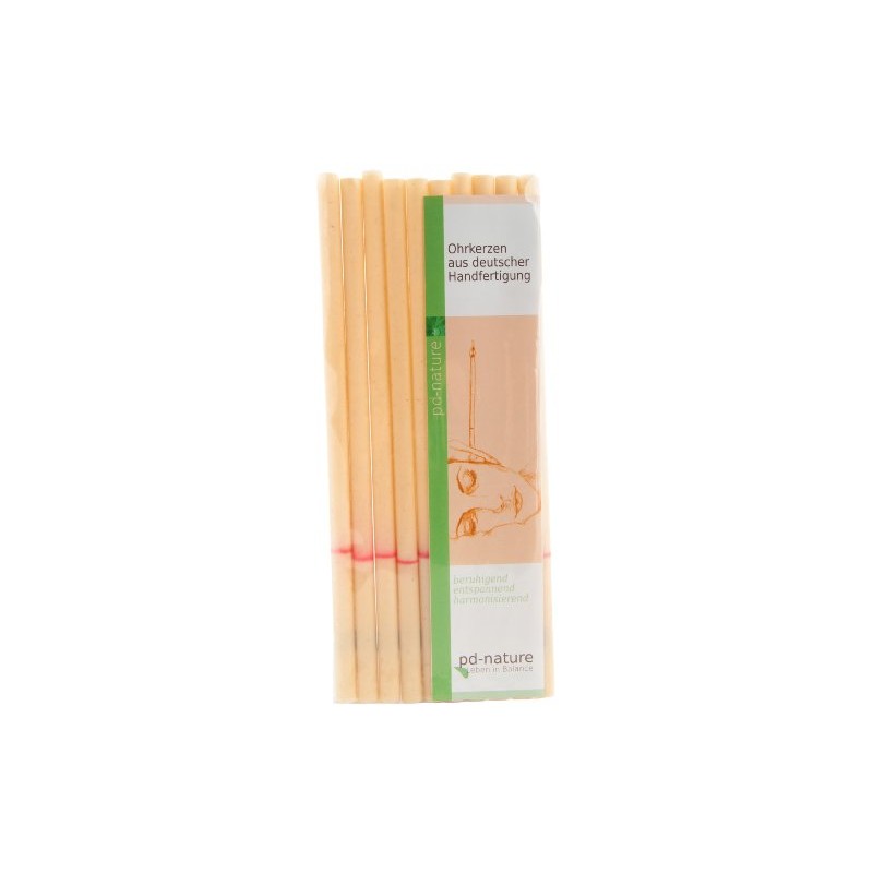 Berk OK-1-10 Meditations-Zubehör - Ohrkerzen neutral, 10-er Pack