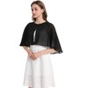 Womens Shawls and Wraps for Evening Dress Chiffon Shawl Cape