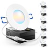 Sunco 6 Pack 3 Inch Recessed LED Lights, Ultra Thin