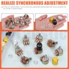 Tanstic 16 Sets B1K-B1M Potentiometer Linear Taper Rotary Potentiometer B