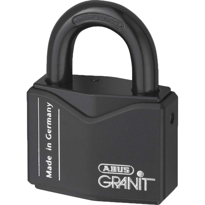 ABUS 00838 Granit Plus Hardened Steel Shackle Padlock