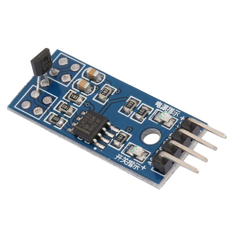 5PCS 3144E Hall Effect Sensor Magnetic Sensor Module Counting Sensor