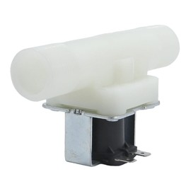 WITTKOWARE Solenoid Valve with 3/4 Inch Thread on Both Sides, 1-Way, Control Voltage 12 V/DC, Max. 0.5 A