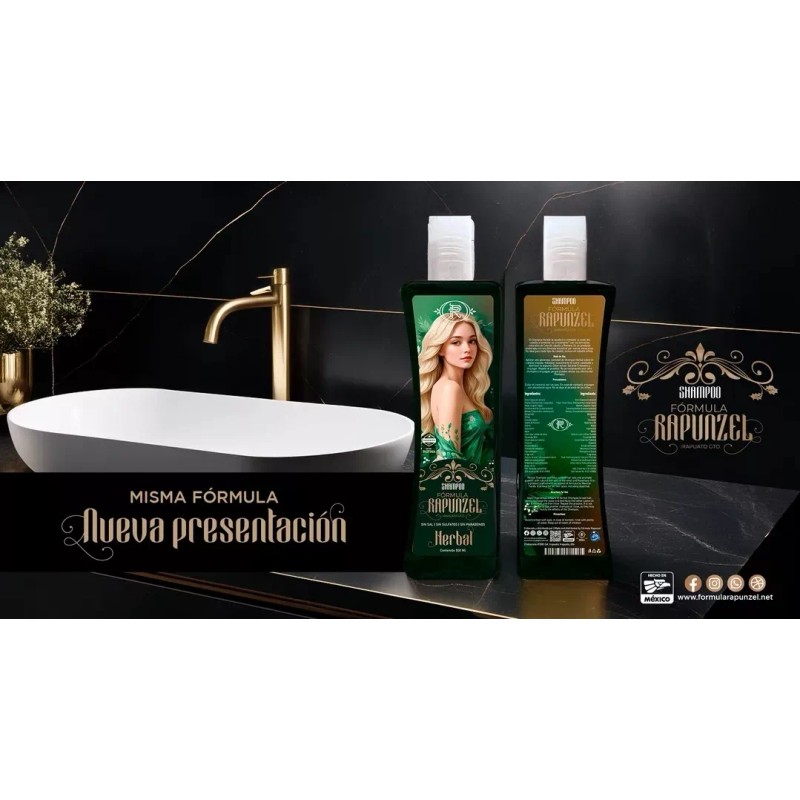 Formula rapunzel de irapuato Shampoo Formula Rapunzel