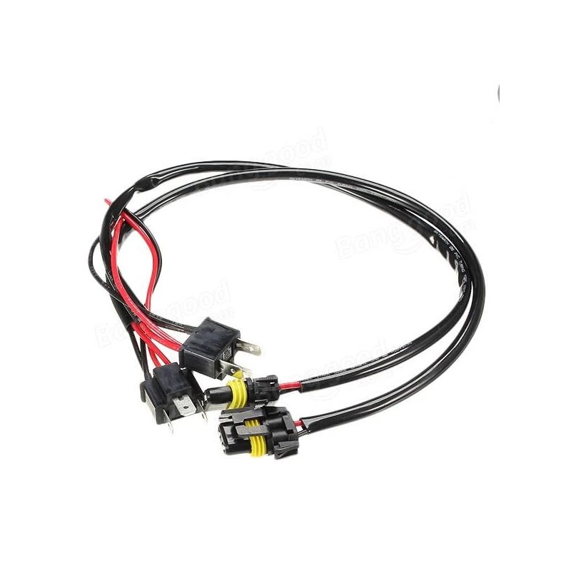 xenon hid connecter One PAIR H4 9003 HB2 HID wire