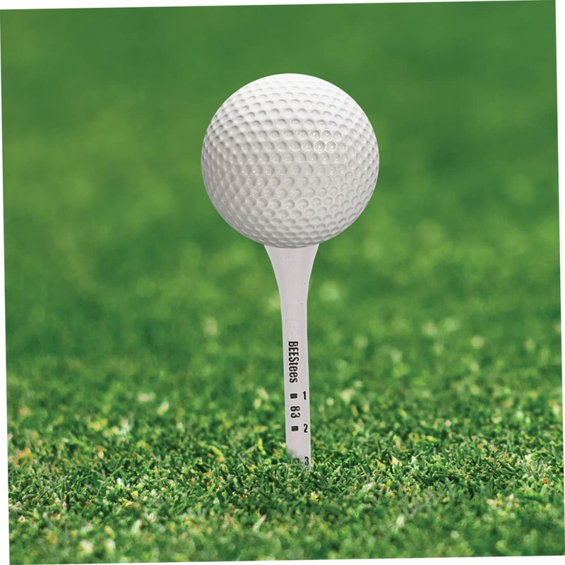 Kisangel 100pcs Golf Tees Ball Racks Wooden Golf Tee Base