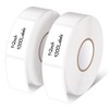 2000 Pcs Removable Freezer Labels, 1" x 2" Blank Label