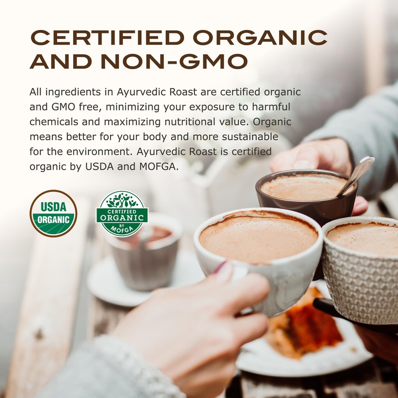 Ayurvedic Roast - Caramel, Organic Coffee Substitute Caffeine Free Antioxidant