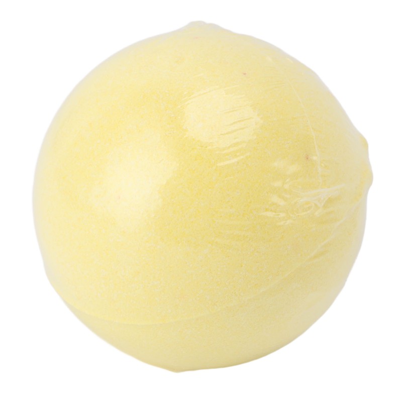 6pcs Bath Salt Ball Moisturizing Colorful Kid Friendly Mild Lemon