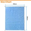 GEEZY Sand Free Beach Mat Outdoor Activity Travel Camp Park