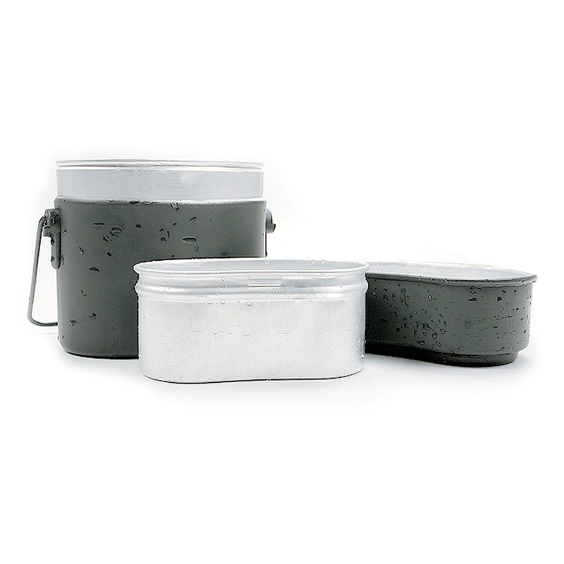 Military Mess Tin Multifunction Proper Size Aluminium Alloy Portable Military