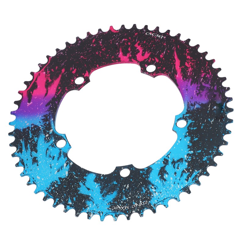 BOLANY Bicycle Chainring 56T BCD130 Chain Ring Positive Negative Tooth