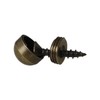 DGBRSM 8pcs Pure Brass Decorative Screws with Caps Used as