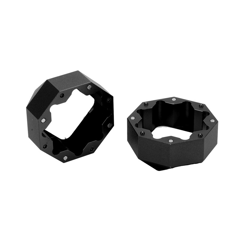 Pocket Billiard Chalk Holder Octagonal Mini Pool Cue Tip Chalk