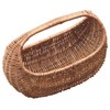 Red Hamper S057/HOME Brown Gondola Shopping Basket