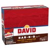 DAVID Roasted and Salted Sunflower Seeds, Bar-B-Q Flavor, 1.625oz. (Pack