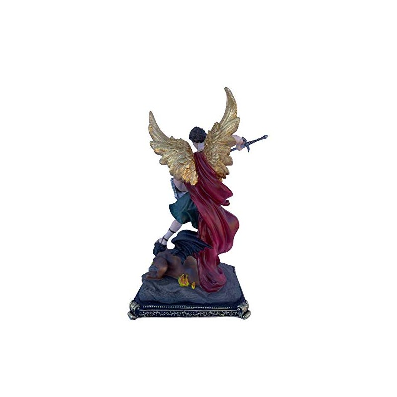 misantuario San Miguel Arcángel 18" Religious Figurine St. Miguel Archagel