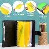 10 x A5 loose leaf folders, waterproof A5 storage bag,