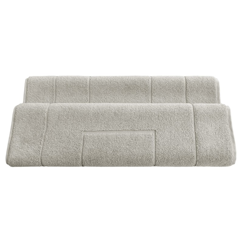 Lashuma Shower Mat Quick-Drying Grey Pebble London 50 x 90