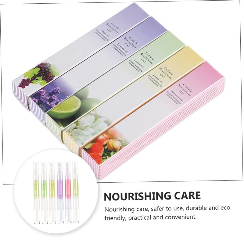 MERRYHAPY MERRYHAPY 6pcs Empty Cuticle Oil Pens Nail Art Essential