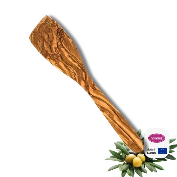 homiez Spatula Curved, Brown, 30 x 5.7 cm