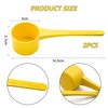 Wisesorb 2Pcs 60CC Spoons, Powder Measuring Spoon with Drying, Milk