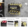 AZERPIAN Modular Power Tool Organizer Wall Mount with Charging Station.