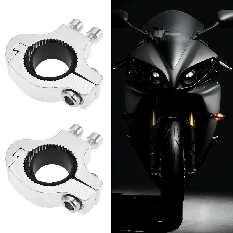 EMSea 2pcs Motorcycle Headlight Holder Bicycle Bottle K?fig Adapter Suitable