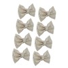 8pcs Bow Shoe Clips Detachable Bowknot Shoe Buckle Decorative Removable