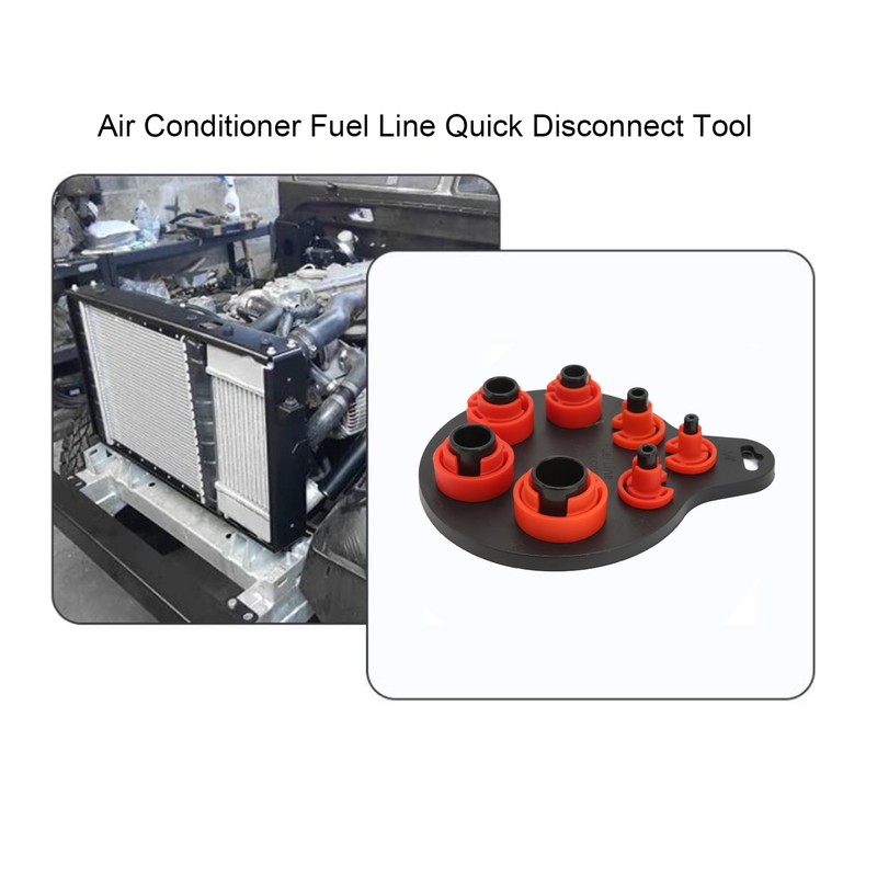 Air Conditioner Fuel Line Quick Disconnect Tool 1/4‑7/8in Universal Fit