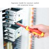 5pcs 500V Insulated Screwdrivers Set with Magnetic Slotted Phillips Pozidriv